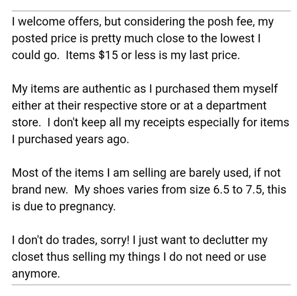 Welcome to my closet! My items needs new owner :) - Picture 2 of 2